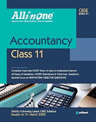 Picture of CBSE All In One Accountancy Class 11 for 2021 Exam