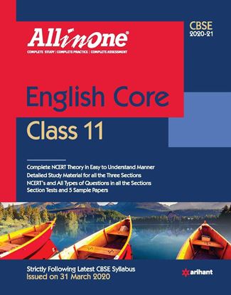 Picture of CBSE All In One English Class 11 for 2021 Exam