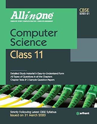 Picture of CBSE All In One Computer Science Class 11 for 2021 Exam