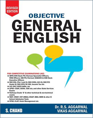 Picture of Objective General English (2 Colour Edition) Paperback –  by R. S. Aggarwal (Author), Vikas Aggarwal (Author)