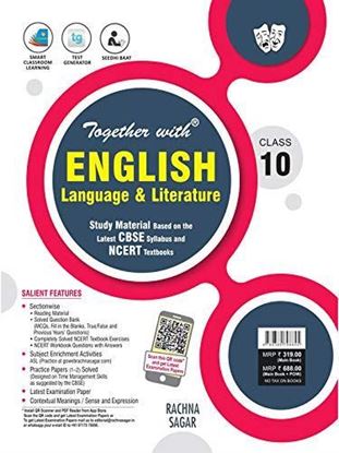 Picture of Together with English Language & Literature Study Material for Class 10