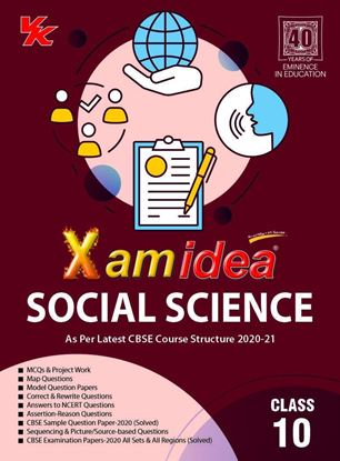 Picture of Xam Idea Social Science - Class 10- CBSE - Examination 2020-2021