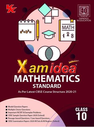 Picture of Xam Idea Mathematics (Standard) - Class 10 - CBSE - Examination 2020-2021