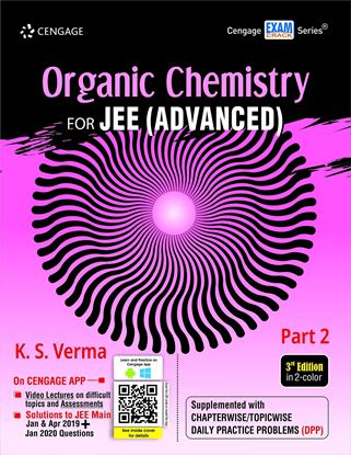 Picture of Organic Chemistry for JEE (Advanced): Part 2, 3E by K. S. Verma | 15 March 2020