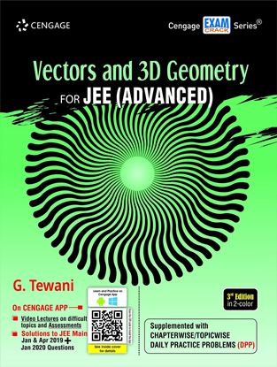 Picture of Vectors and 3D Geometry for JEE (Advanced), 3E by G. Tewani | 15 March 2020