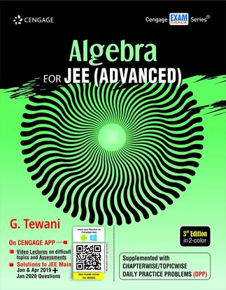 Picture of Algebra for JEE (Advanced), 3E Paperback – 15 March 2020 by G. Tewani (Author)